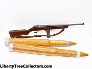 Show product details for US Navy 3"/50 WW2 Inert Wooden Training Round
