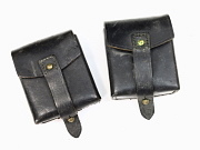 Show product details for Carcano Italian Ammo Pouch Black 1 Cell