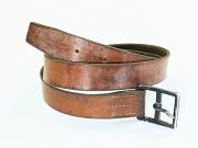 Show product details for Swiss Military Leather Belt Natural 100cm