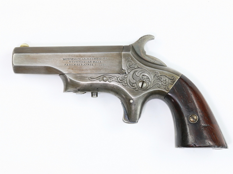 Antique Merrimack Arms "Southerner" Derringer Pistol #6