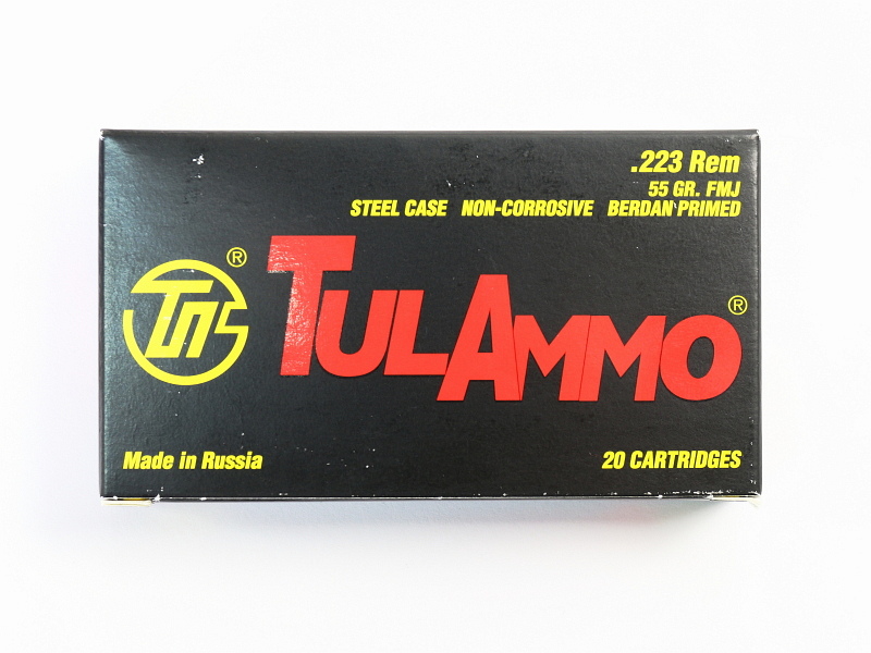 223 Remington Ammunition TulAmmo 10 Boxes