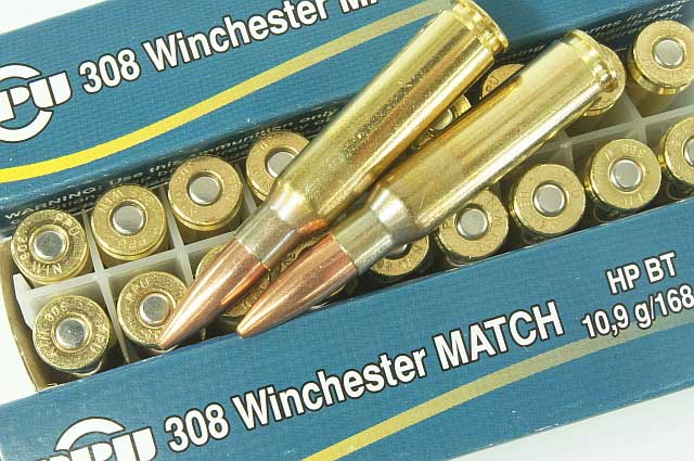 308 Winchester Match Ammunition PPU 