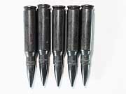 US Military 7.62 NATO 308 Winchester BLACK Dummy Rounds 5