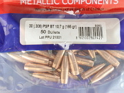 30 Cal Bullets PPU PSP 165.grn 50.ct