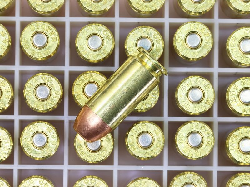 40 S&W Ammunition CCI Blazer Brass 