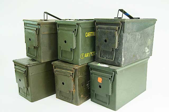 Military .50 Cal BMG Ammo Can