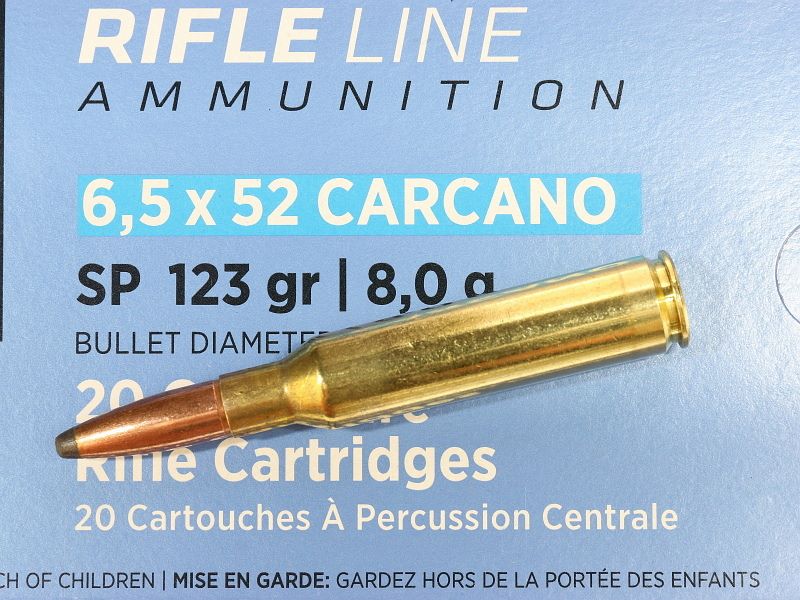 6.5 Carcano Ammunition PPU SP