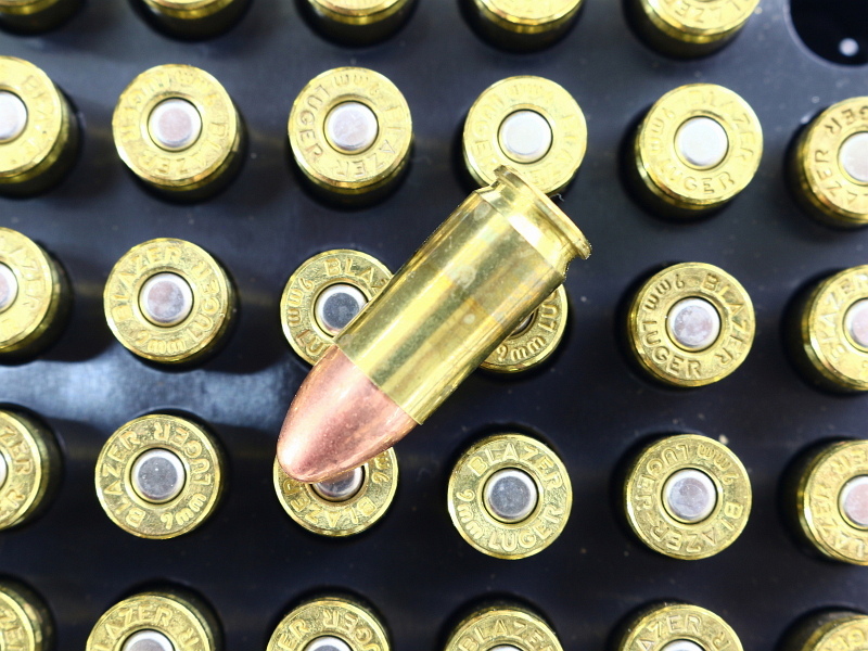 9mm Luger Ammunition Blazer Brass
