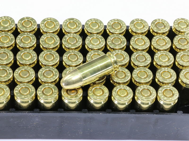 9mm Luger Ammunition Remington FMJ