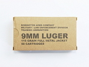 9mm Luger Ammunition Remington FMJ