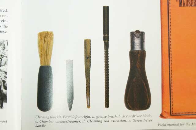 Argentine Mauser Cleaning Kit Components