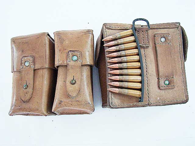 Yugoslav SKS Leather Ammo Pouch
