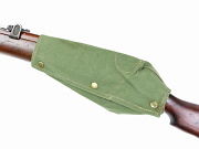Show product details for Enfield Rifle Canvas Action Cover 1950's Green