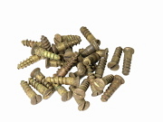 Show product details for Enfield No1 Brass Stock Disc SCREW