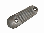 Show product details for FN49 FN 98 Mauser Rifle Butt Plate Corrugated Grade 2