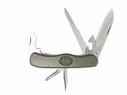 Show product details for Mil-Tec German BUND Muliti Tool Knife Green