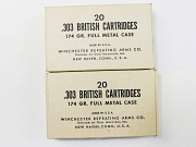 303 British Ammunition WRA US Military 2 Bxs #3789