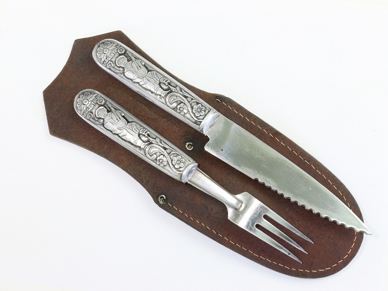 Argentine Gaucho Knife and Fork Set #3897