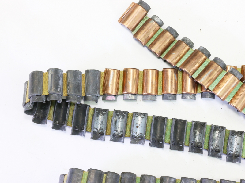 British BESA MG Empty Ammunition Belt #3909