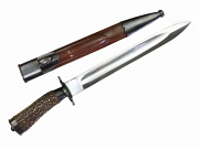 German 1930's Stag Handle Hunting Knife #4086