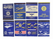 US WW2 Military Base Match Book Covers #4089
