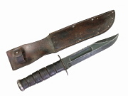 US WW2 USMC WW2 KA-BAR Fighting Knife #4183
