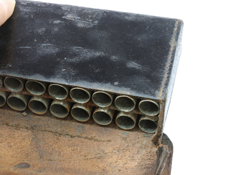 US Civil War Cartridge Box w/Strap Relic #4303
