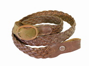Swiss Commercial Leather Rifle Sling #4555