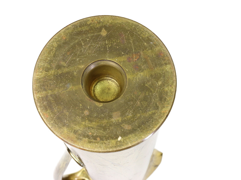 Ordnance Art Brass Vase or Pitcher #4582