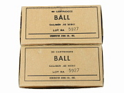 Show product details for 45 Auto US Military Ammunition RA 1962 2 Bxs #4757