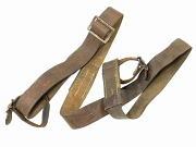 Show product details for Russian-Finnish Pre WW2 Mosin Nagant Leather Rifle Sling #4781