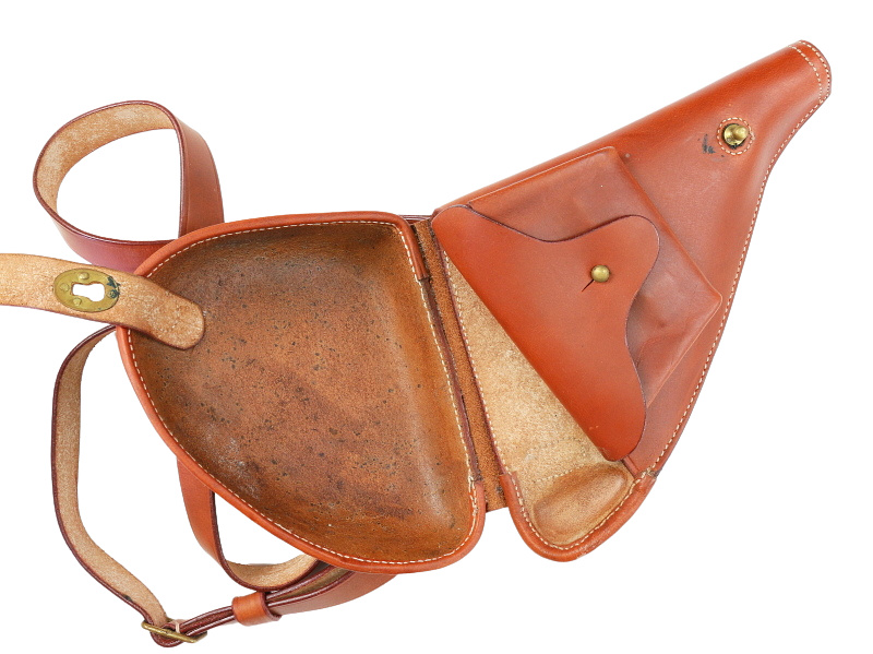 Japanese Type 26 Revolver Leather Holster Reproduction