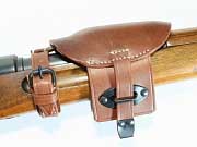 K98 Mauser Rear Sight Cover Leather Reproduction