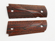 1911 Pistol Grips Laminated Rosewood Swooping S