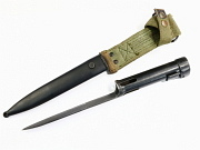 FN FAL M1965 Bayonet w/ Belt Hanger Scabbard 