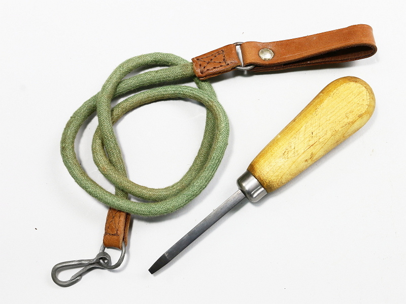 Russian M1895 Revolver Lanyard and Tool