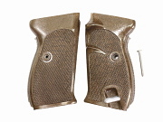 P1 P38 Walther Plastic Grips Brown