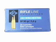 243 Winchester Ammunition PPU 90grn SP