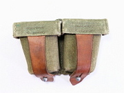 Mosin Nagant  Ammo Pouch POLISH Canvas and Leather
