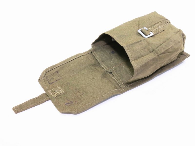 OLD stock Vintage Polish canvas grenade /ammo pouch NEW
