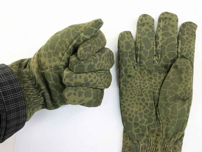 Polish Military Gloves Leopard Camo