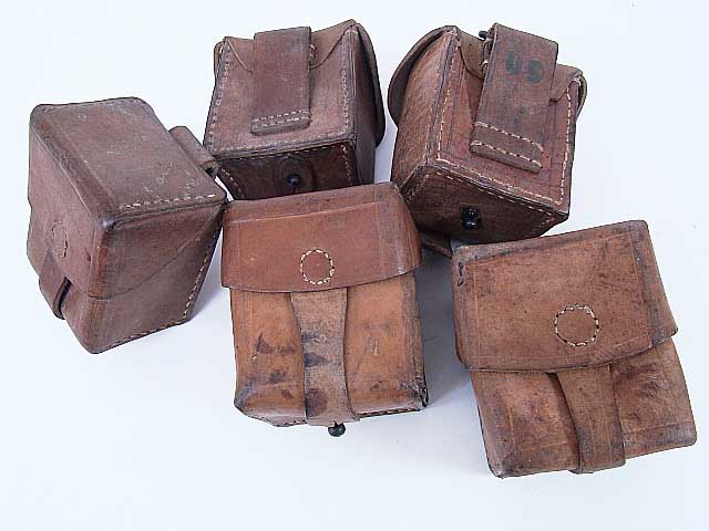 Romanian Vz24 Mauser and Mosin Nagant Leather Ammo Pouch