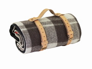 Classic Wool Picnic Blanket w/Carrier