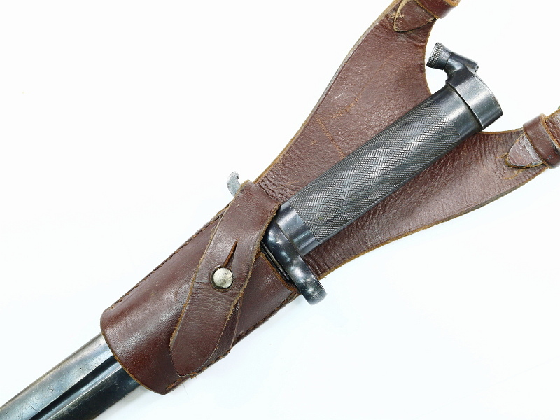 Swedish Mauser Officers Leather Bayonet Frog