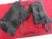 Swiss Military Leather Motorcycle Gaiters