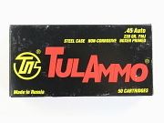 45 Auto Pistol Ammunition Tula TulAmmo