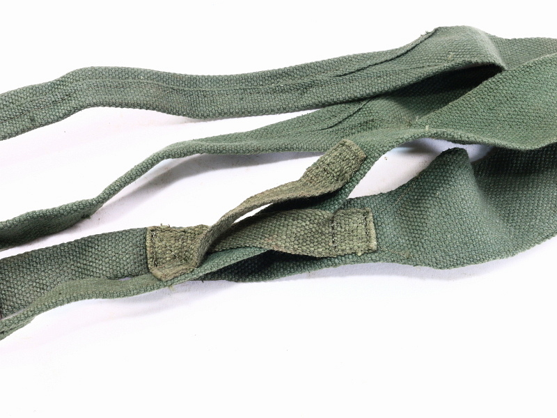 Military Green Web Suspenders