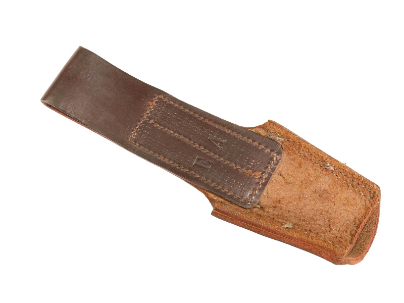 Argentine Mauser Leather Bayonet Frog
