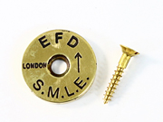 Enfield No1 Brass Stock Disc S.M.L.E. w/Screw
