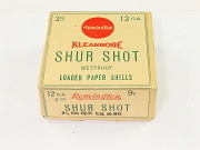 12 Gauge Shotgun Ammunition Remington Shur Shot #3773